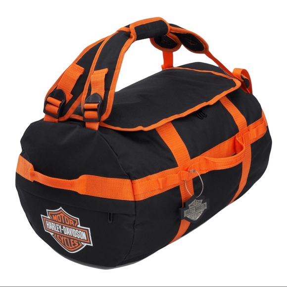 HarleyDavidson Bags Harley Davidson Dual Duffle Bag Back Pack Classic Bar Shield 95 X 13 X